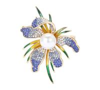 Stylish Flower Brooch Women Alloy Brooch Unique Lapel Pin Office Wear Accessory Great For Professional And Social Event Lapel Pin