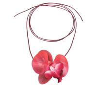 Stylish Flower Charm Necklace Exquisite Flower Pendant Neck Chain With Pearls Decoration For Weddings And Dates Dinner Party Accessory