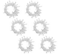 Stylish Flower Garlands Headpieces Enchanting LED Gooses Hair Wreath Accessory For A Attractive Visual Hairpiece LED