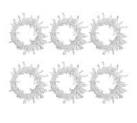 Stylish Flower Garlands Headpieces Enchanting LED Gooses Hair Wreath Accessory for a Attractive Visual Glowing Hair Accessory