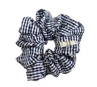 Stylish Flower Hair Scrunchies With Floral Embroidery Lightweight Elastic Hairbands Ponytail Holder For Girls And Women French Hair Scrunchies For Teens