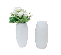 Stylish Flowerpot Silicone Mold Concrete Simple Flowerpot Molds Cements Silicone for Vase Sculpture Mold