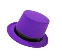Stylish Fluorescent Tall Hat With Shining Color For Various Occasion Theme Event Party Gathering Dressingup Club Hat Music Festival Caps