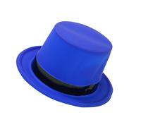 Stylish Fluorescent Tall Hat With Shining Color For Various Occasion Theme Event Party Gathering Dressingup Club Hat Music Festival Caps