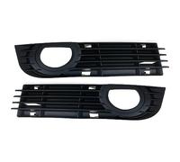 Stylish fog light grille A8 D3 2005 2006 2007 4E0807681AD 4E0807682AD Car Front Bumper Fog Lamp Grille Grills Light Cover(1 Pair)