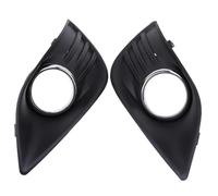 Stylish fog light grille Car Left/Right Front Bumper Fog Light Lamp Cover Grille Grill for Ford for Focus MK2(DA3) 3D/5D 2008/2009/2010 Prefacelift(1 Pair)