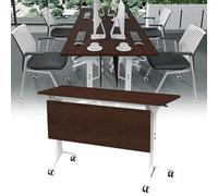 Stylish Foldable Conference TableContemporary Mobile Design Rectangular Meeting Table for Modern Offices & Home Spaces Perfect for Meetings & Events