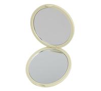 Stylish Foldable Vanity Mirrored with Regular Glass Panel Compact Cosmetic Tool Handheld Handbag Round Makeup Mirrored Folding Makeup