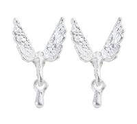 Stylish Four Pointed Star Bird Designs Alloy Dangle Earrings for Daily Wear Parties Dates Party Daily Wear Earrings