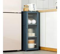 Stylish Free Standing Kitchen Storage Cabinet with Doors - Pantry Sideboard Shelf Rack for Kitchen Living Room & Dining Room (30x30x78cm) - Functional Home Storage Solution
