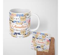 Stylish French Bulldog Ceramic Mug Large Handle Personalised Custom Name