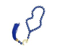 Stylish Glass Tasbih 33 Beads Prayer Beads Muslims With Tassels Unisex Elegant Spiritual Accessory Daily Wear Prayer