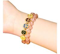 Stylish Glass With Night Glows Accent Decoration For Individuals Look To Fortunes And Stands Out Daily Use Trendy Wrist Jewelry