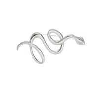 Stylish Gold Snake Pin Craft From Sturdy Steel Materials Portable Accessory for Adding Elegant Charm to Any Outfits Stylish Snake Brooch
