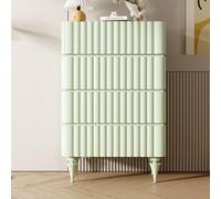 Stylish Green Bedroom Dresser with Drawers 4 Drawer Storage nizer for Hallway & Entryway Modern Cabinet for Bedroom Living Room (75x40x100cm)