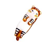Stylish Grey Cat Brooch Young Solid Plating Jewellery Accessories For Parties Exhibitions Daily Outfits Alloy Cats, one size, As described