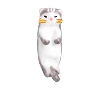 Stylish Grey Cats Brooch Tarnish Coating Jewelry Accessory For Parties Exhibitions Daily Outfits User Friendly Cats Accessory, One Size, as described