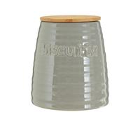 Winnie Grey Dolomite Biscuit Canister - Grey