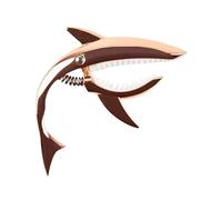 Stylish Guitar Capo, Ergonomic Guitar Capo, Acoustic Guitar Capo, Shark Guitar Capo, Guitar Capo with Good Hand Feeling, Stylish Accessories for Acoustic, Guitar and Ukulele