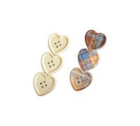 Stylish Hair Clip for Bangs Side Hairstyles Layering Adding Charm to Various Styles Firm Hold Headwear Heart Button Hairpin