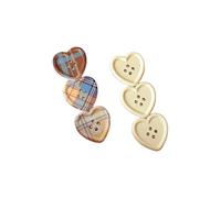 Stylish Hair Clip for Bangs Side Hairstyles Layering Adding Charm to Various Styles Firm Hold Headwear Checkered Hair Barrettes