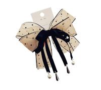 Stylish Hair Side Clip With Big Tassels And Pearls Detail Hairpin Hair Decoration Hairpieces For Enhancing Hairstyles