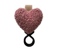 Stylish Heart Shape Accent Strollers Hook Baby Carriage Accessory Added Storage Space for Shopping Travel Essential Baby Pushchair Hook for Easy Carrying