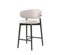 Stylish High Bar Stools for Home & Restaurant - Comfortable Fabric Chairs for Living Rooms Taverns & Bars - Soft Cushioned Seating Solution