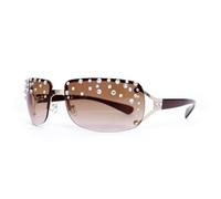 Stylish Hip Hop Rhinestones Sunglass Photo Props Metal Rimless Trendsetters Hip Hop Sunglass Hipsters Props