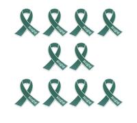 Stylish Hope Letter Ribbon Brooch Versatile Pin Everyday Wear and Gift Giving in Sturdy Alloy Design Elegant Hope Jewelry, One Size, as described