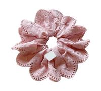 Stylish Imitation Pearls Embellished Scrunchie Elegant Ponytail Holder Fashion Hair Ties For Daily Use Or Parties Lace Scrunchie For Women