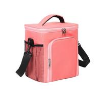 Stylish Insulated Lunch Bag with Shoulder Strap Handbag Keep Your Food Temperature Controlled Cooling Box