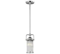 Stylish Ip44 Ceiling Pendant Light With Chrome Finish And Led G9 Bulb
