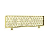 Stylish Iron Art Room Dividers for Dining Areas 110cm SemiPrivacy Desk Partitions Hollow Out Fences for Restaurants & Offices Modern Countertop Divider