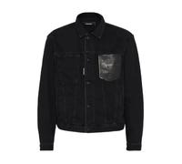Stylish Jacket for Men- male- Dsquared2- Denim Jackets- Black- M- Jackets M