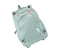 Stylish Japanese Styles Daypack With Transparent Display Compartment And Multiple Storage Pockets School Backpack Ergonomic Anime Themed Travel Backpack