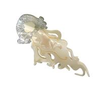 Stylish Jellyfish Acetate Hair Clip Claw Unique Designs Women's Hair Accessory For Daily Outings And Casual Gatherings