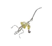 Stylish Jellyfish Mobile Accessory Phone Charm Key Pendnat Acrylic Texture Fashion Phone Haning Ornament For Daily Use