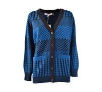 Stylish Jumpers for Every Occasion - female - Diane Von Furstenberg - Cardigans - Blue - M - Knitwear M