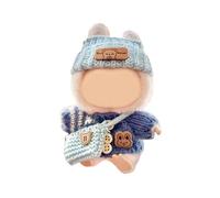 Stylish Knitwear Clothes Set For 17cm Dolls With Fashion Sweater Hat And Bag Great For Collector And Kids Dolls Doll Outfit