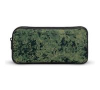 Stylish Large Pencil Case Green Army Digital Camouflage Printed, Big Capacity Pencil Pouch Stationery Pen Bag, Storage High Capacity Bag Pouch Holder Box Organizer, Marker Pen Case for Women & Men