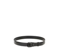 Stylish Leather Belt - male - MONTBLANC - Belts - Black - ONE SIZE - Accessories ONE SIZE