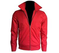 Stylish Legacy ARSIA Rebel Without a Cause Dean Red Cotton Jacket, Red, L