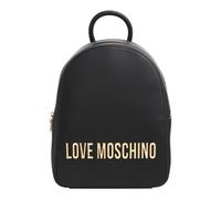 Stylish Lettering Backpack with Logo - female - Love Moschino - Backpacks - Black - ONE SIZE - Bags ONE SIZE