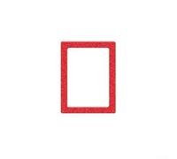 Stylish Magnetic Picture Frames for Refrigerator, Keep Your Photos on Display (5 inch red)