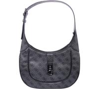 Guess Sm840902 Maimie 4G Logo Womens Shoulder Bag In Coal