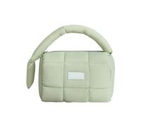 Stylish Makeup Bag Cosmetic Bags Quilted Nylon Toiletry Pouches Puffer Storage Bag for Women Girls Travel Essential Women's Handheld Makeup