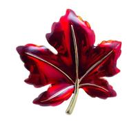 Stylish Maple Brooch Versatile Jewelry Accessory Chest Pin for Formal Event Daily Outfits Everyday Wear Gift Versatile Enameled Accessories