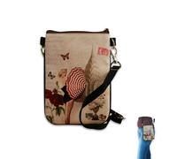 Stylish Marilyn Monroe Inspired Small Shoulder Bag for Women - Over-the-Shoulder Purse with Adjustable Strap | Compact Travel & Side Purse for Teenagers & Adults - 4.7 x 6.6 inches, Gold