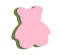 Stylish Memo Pads Set of Six Practical Soft Notes for Daily Reminders and Cute School Supplies (7x7cm)